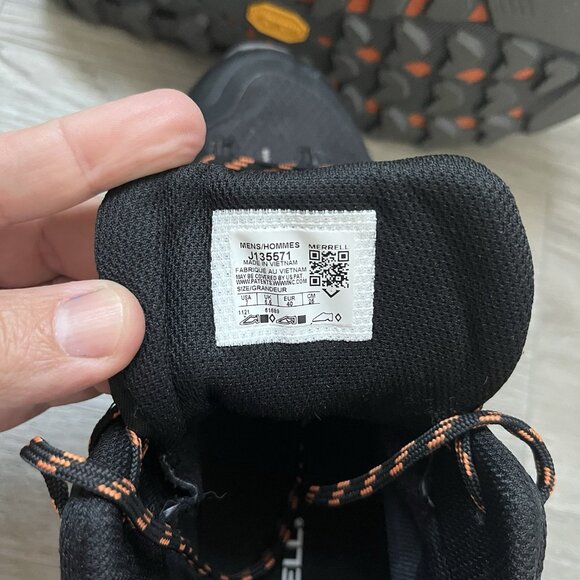 Merrell MQM 3 Mid GTX Hiking Boots J135571 Men’s Sz 7 Gore-Tex Waterproof Trail - Picture 13 of 14